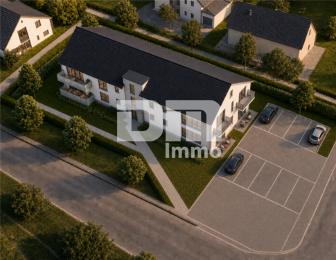 Titel Außenansicht - Moderne 3-Zimmer-Wohnung in barrierearmen Neubauprojekt inkl. TerrasseBalkon + Abstellraum