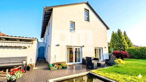 Rückansicht / Terrasse - Zweifamilienhaus mit 300,00 m&sup2; in Trendelburg zum Kaufen