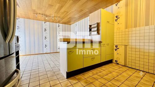 Wohnhaus EG Wohnküche mit Einbauküche - 