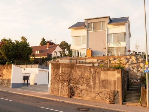 Außenansicht - Moderne 3-Zimmerwohnung (Bj. 2015) 18 m² Terrasse, Aufzug & Tiefgarage in Feldrandlage Mainz-Finthen
