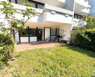 Seltene Gelegenheit in Mainz-Finthen, vermietete 2 Zimmer Gartenwohnung mit eigenem Garten