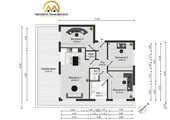 Grundriss DG - 4 Zimmer Büro in Hochheim am Main