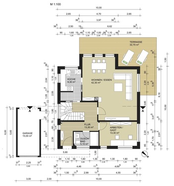 EG - 5 Zimmer Einfamilienhaus zum Kaufen in Partenheim