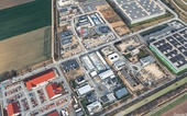 Luftaufnahme - Gewerbeobjekt (Büro, Produktion, Verkauf) zum Kaufen in Bodenheim
