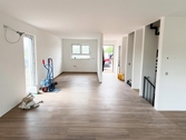 Wohnzimmer - Essbereich - Doppelhaushälfte mit 150,00 m&sup2; in Nackenheim zur Miete