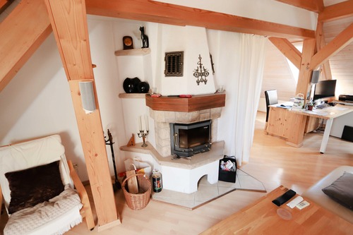 DG Wohnzimmer Kamin - 