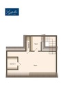 Grundrissskizze Dachgeschoß - 