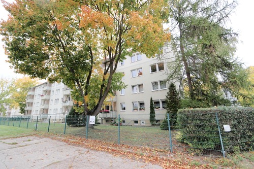 Au Haus Rückseite - 2 Zimmer Etagenwohnung in Bernburg
