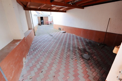 Carport Einfahrt - 