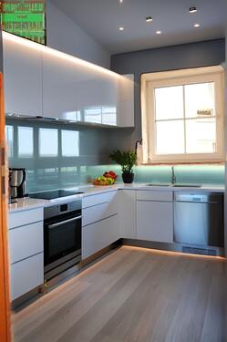 Küche visuell eingerichtet - 