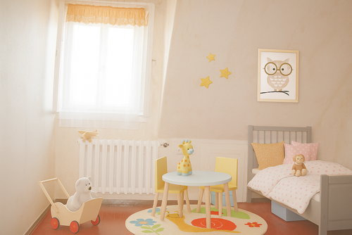 Kinderzimmer OG - visualisiert - 