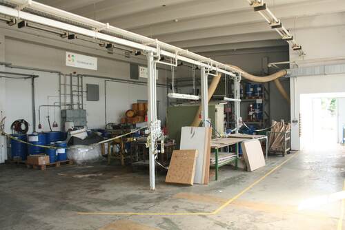 Raumbeispiel 1 - Lagerhaus in Bernsdorf