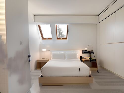 Schlafen - 2 Zimmer Dachgeschoßwohnung in Königswartha