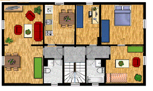 Dachgeschosswohnung - 12 Zimmer Mehrfamilienhaus, Wohnhaus zum Kaufen in Bernsdorf