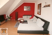 Wohnzimmer Beispiel - 2 Zimmer Dachgeschoßwohnung in Pulsnitz