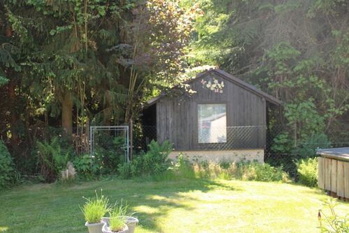 Giebelansicht - Schirgiswalde-Kirschau - Erholungsgrundstück