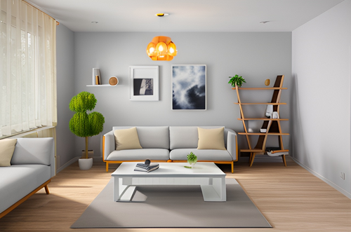 Wohnen EG visualisiert - 