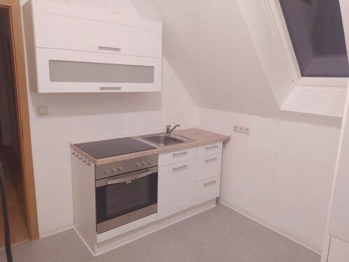 Küche Ansicht 1 - 2 Zimmer Dachgeschoßwohnung in Bernsdorf