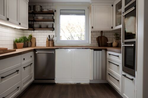 Küche visuell eingerichtet - Etagenwohnung mit 67,50 m&sup2; in Bernsdorf zum Kaufen