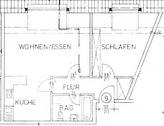 Grundriss WE 9 - 2 Zimmer Dachgeschoßwohnung zur Miete in Wittichenau