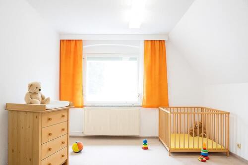 Kinderzimmer II - visualisiert - Doppelhaushälfte mit 123,00 m² in Bernsdorf zum Kaufen