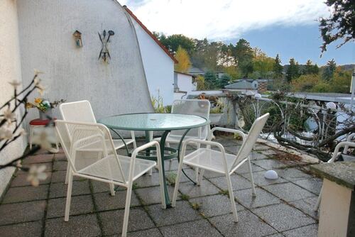 Terrasse - 4 Zimmer Bungalow in Bernsdorf