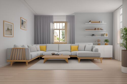 Wohnen visualisiert - Dachgeschoßwohnung mit 60,84 m&sup2; in Bernsdorf zur Miete