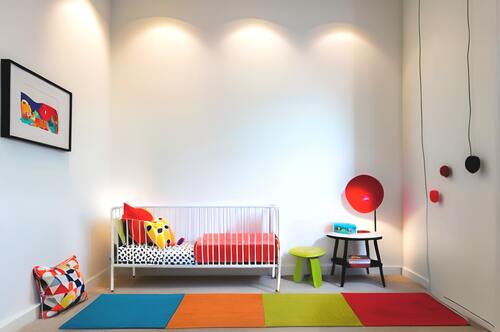 Kinderzimmer 2 - visualisiert - 5 Zimmer Doppelhaushälfte in Schirgiswalde-Kirschau
