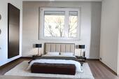 Schlafen visuell eingerichtet - 4 Zimmer Etagenwohnung in Bernsdorf