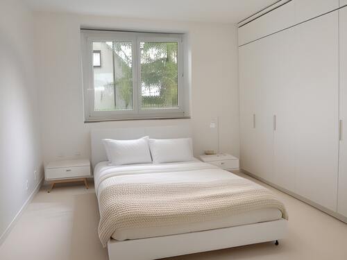 Schlafzimmer visualisiert - 