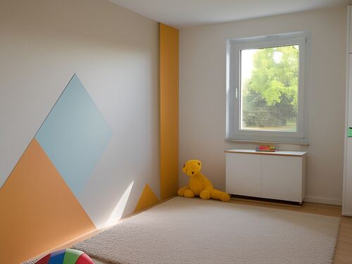 Kinderzimmer visualisiert - 