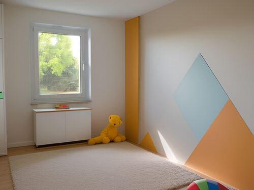 Kinderzimmer visualisiert - 