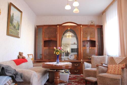 Wohnzimmer - 4 Zimmer Reihenmittelhaus in Wilthen