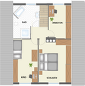 Grundriss Dachgeschoss - 