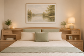 Schlafzimmer - visualisiert - 