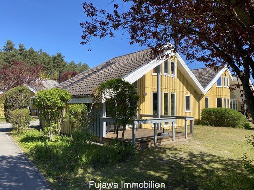 Ansicht Süd-West - Doppelhaushälfte mit 81,00 m² in Mirow zum Kaufen