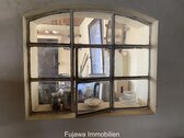 historisches Fenster im Hofladen - 
