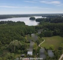 Idylle pur: Kleines Ferienhaus am See nahe HH & Berlin an der Mecklenburger Seenplatte - Schwarz