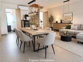 Wohnbereich Beispiel (mit KI neu eingerichtet) - 