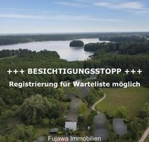 Idylle pur: Kleines Ferienhaus am See nahe HH & Berlin an der Mecklenburger Seenplatte - Schwarz
