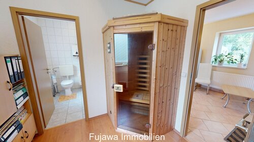Praxis Durchgangszimmer mit Sauna - 