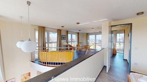 Turm 203-Maisonette oben - Maisonette Wohnung Appartement im Müritzturm mit Seeblick