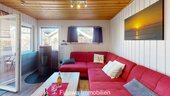 Wohnbereich mit Pelletofen - 