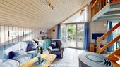 Wohnbereich mit Zugang zur Terrasse - 