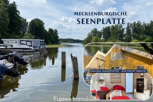 Haus 76 - PV-Anlage & Sauna am See: Exklusives, bezugsfertiges Ferienhaus in Mirow!
