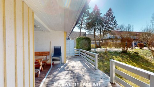 Terrasse - Doppelhaushälfte mit 70,00 m&sup2; in Mirow zum Kaufen