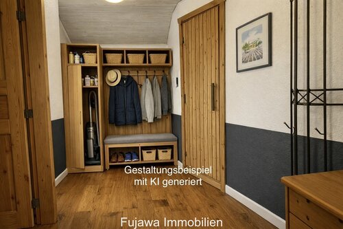 Flur_Eingang (Gestaltungsbeispiel mit KI generiert) - 