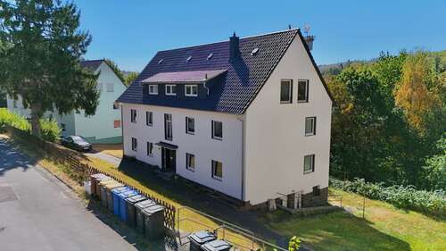 Nord-Ansicht - 3 Zimmer Dachgeschoßwohnung in Dietzhölztal