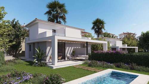 Immobilien Mallorca kaufen 3D Render Villa - 