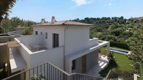 Immobilien Mallorca kaufen 3D Render Villa - 